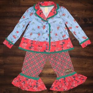 Matilda Jane Christmas PJ Set - Long Winter’s Nap - Size 4